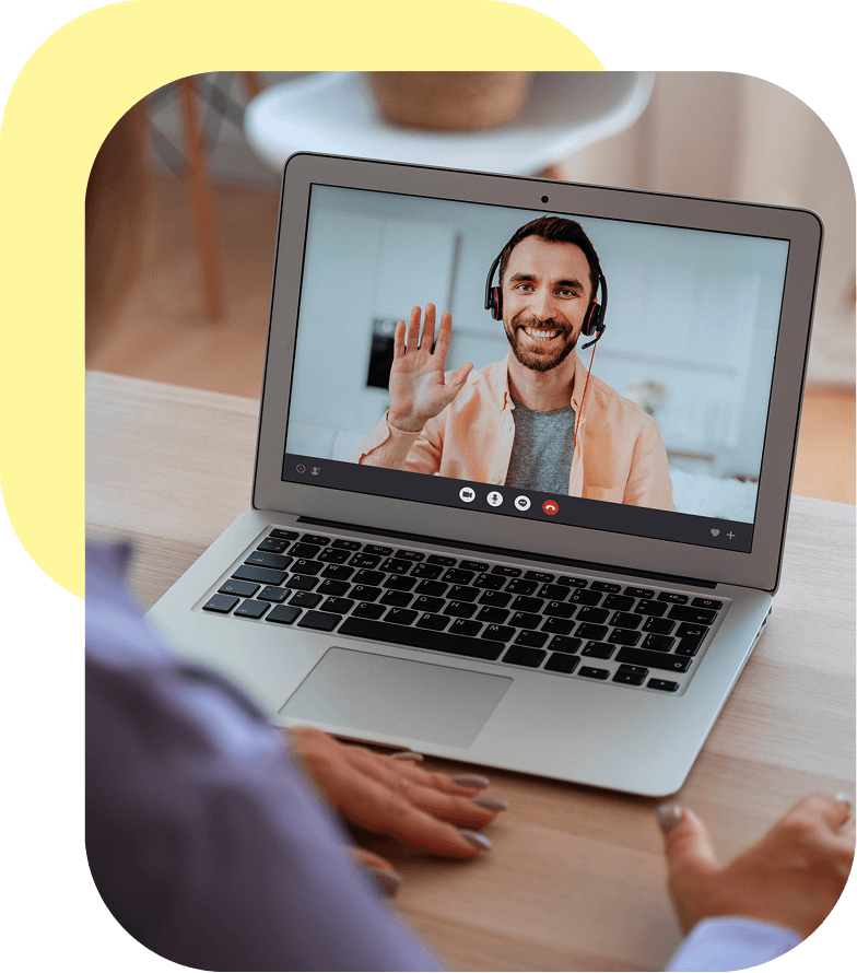 Secure video session on a laptop